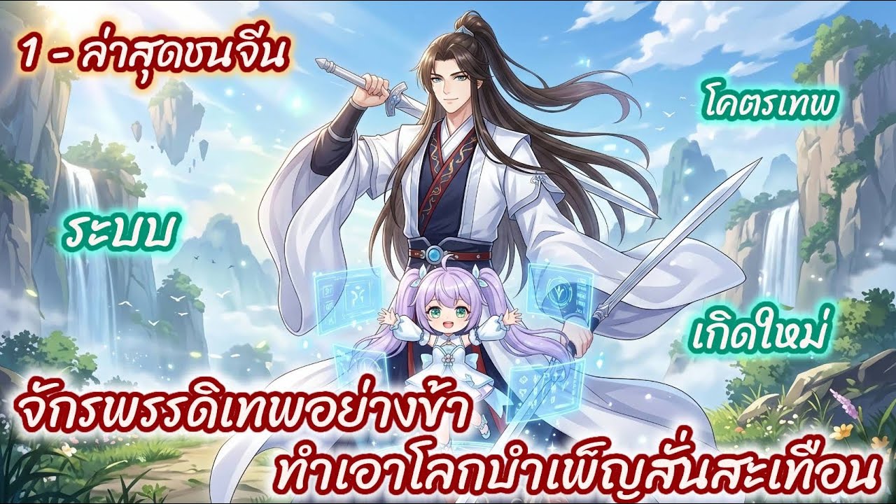 (รวมตอน)จักรพรรดิเทพอย่าง ข้าทำเอาโลกบำเพ็ญสั่นสะเทือน ตอนที่ 1-ล่าสุดชนจีน (เกิดใหม่-ระบบ-โคตรเทพ)