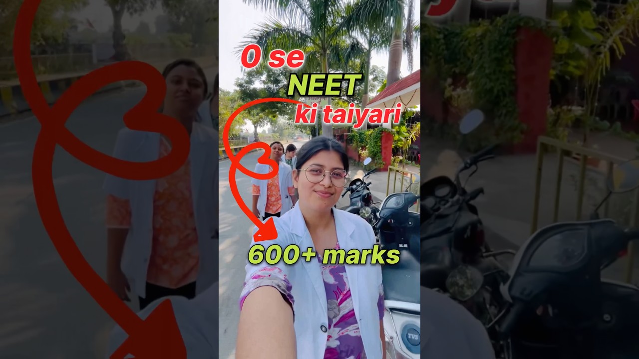 0 → 600+ Marks in NEET 2026 🔥 | NEET Success Strategy 🚀📚 |