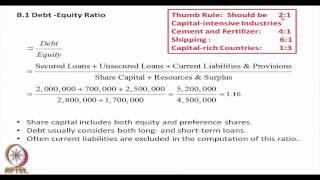 Mod-18 Lec-19 Analysis of Financial Statements