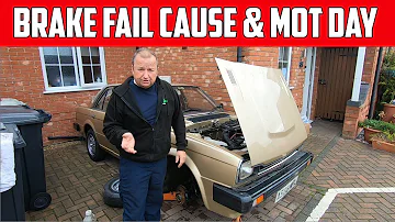 Triumph Acclaim Brake Fail Cause And MOT Day Part 39