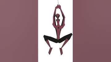 Prototipe SpiderMan | SpiderMan Flying Test 2 | (stick nodes) #shorts