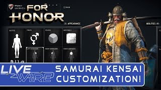 All Kensai Samurai Customization in For Honor - Alpha Samurai Customization options in For Honor