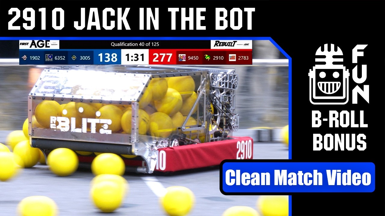 2910 Jack in the Bot | B-Roll Bonus Clean Match Video | Newton Q40