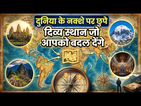 दुनिया के नक्शे पर छुपे दिव्य स्थान जो आपको बदल देंगे #sanjivmalik