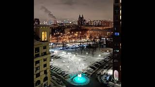 Night  Moscow view #shorts