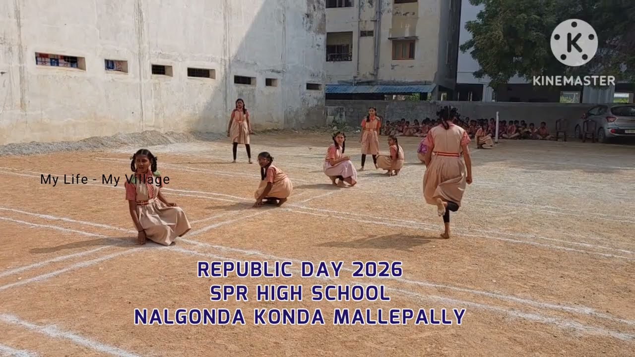 KhoKho Girls 2026| SPR SCHOOL NALGONDA KONDA MALLEPALLY | Republic Day | #spr #iit #nalgonda 