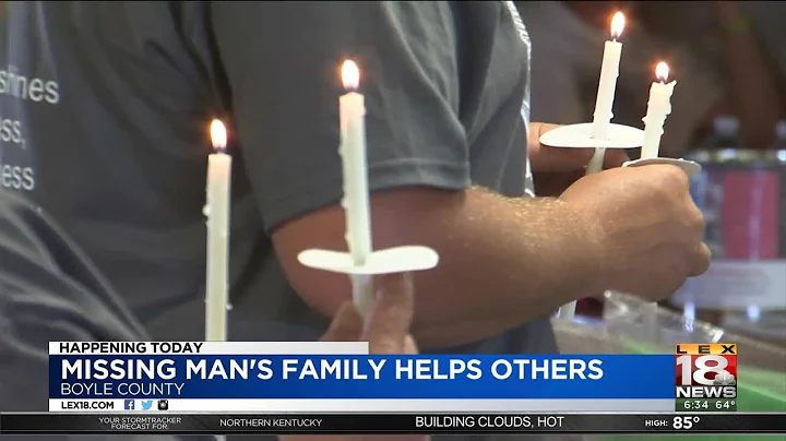 Missing Man's Family Helps Others