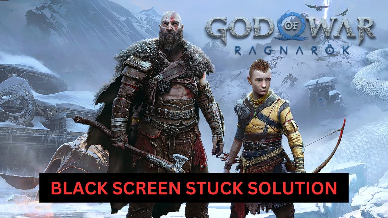 How to fix god of war ragnarok black screen on launch | Black Screen ...