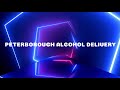 A Small ad for an Alcohol delivery service