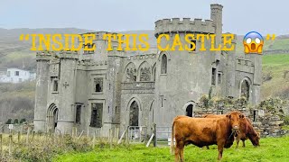 Inside Clifden Castle 🇮🇪 Abandoned Ruins, Rainy Walk & Hidden Views