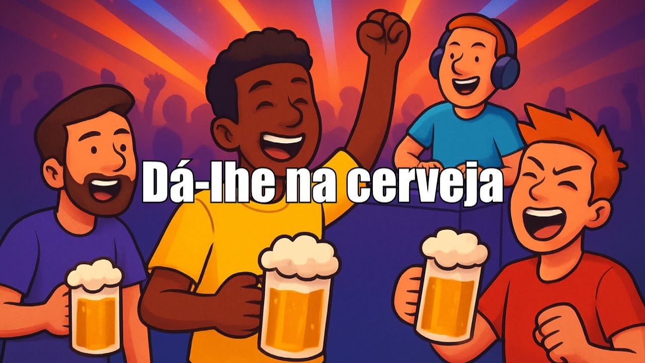 Dá-lhe na cerveja (AI Song) LYRIC VIDEO