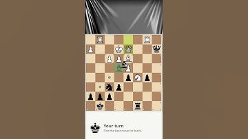 Find the best move #tactics #chesspuzzles #chesstactics #puzzles #chess #chesstricks