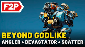 Angler Devastator Scatter - War Robots Free to Play Gameplay (No Commentary) WR F2P