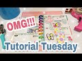 How to make a clear sticky note dashboard for your classic Happy Planner | SO CUTE | TUTORIAL...