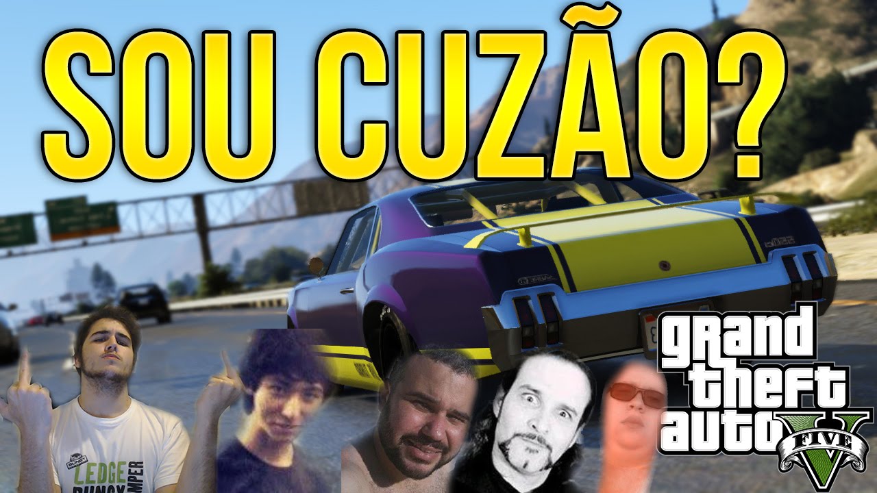 O CUZÃO VOLTOU - Corrida GTA Online ft. Hayashi, SO7, Colono e Stolen