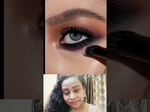 😍Glitter Eyemakeup Tutorial #eyemakeup #shorts #trending