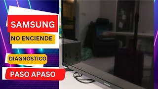 DIAGNOSTICO DE FALLA SMART TV SAMSUNG EQUIPO MUERTO electronica nuñez tutoriales