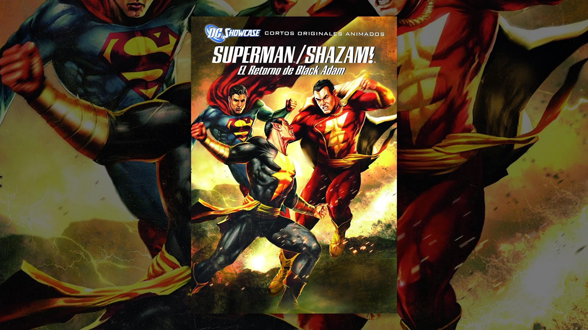 Superman Shazam Le Retour De Black Adam Superman/Shazam! El retorno de Black Adam (Subtitulada) - YouTube