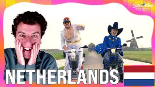 REACTION to NETHERLANDS 🇳🇱 EUROVISION 2024 | Joost Klein - Europapa