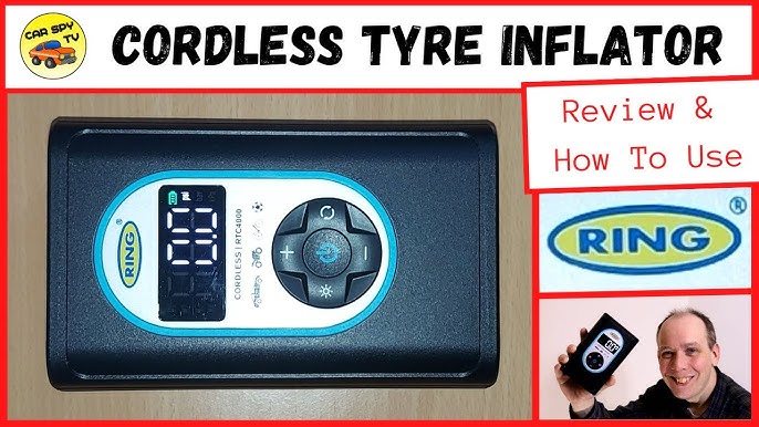 Ring RTC2000 Cordless Handheld Rechargeable Tyre Inflator