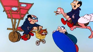 Gargamel komt uit de lucht vallen! | De Smurfen | Stripverhalen voor kinderen