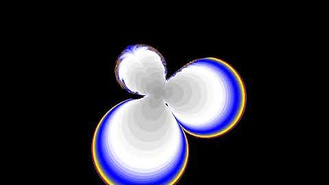 Inverted Mandelbrot Set with phase-shift