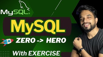 Master MySQL in ONE VIDEO 2025: Beginner to Advanced Course in Hindi | MPrashant