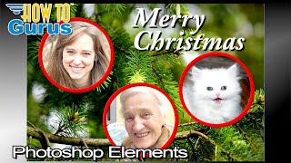 How You Can Make a Christmas Card in Photoshop Elements - Outline Image Tutorial