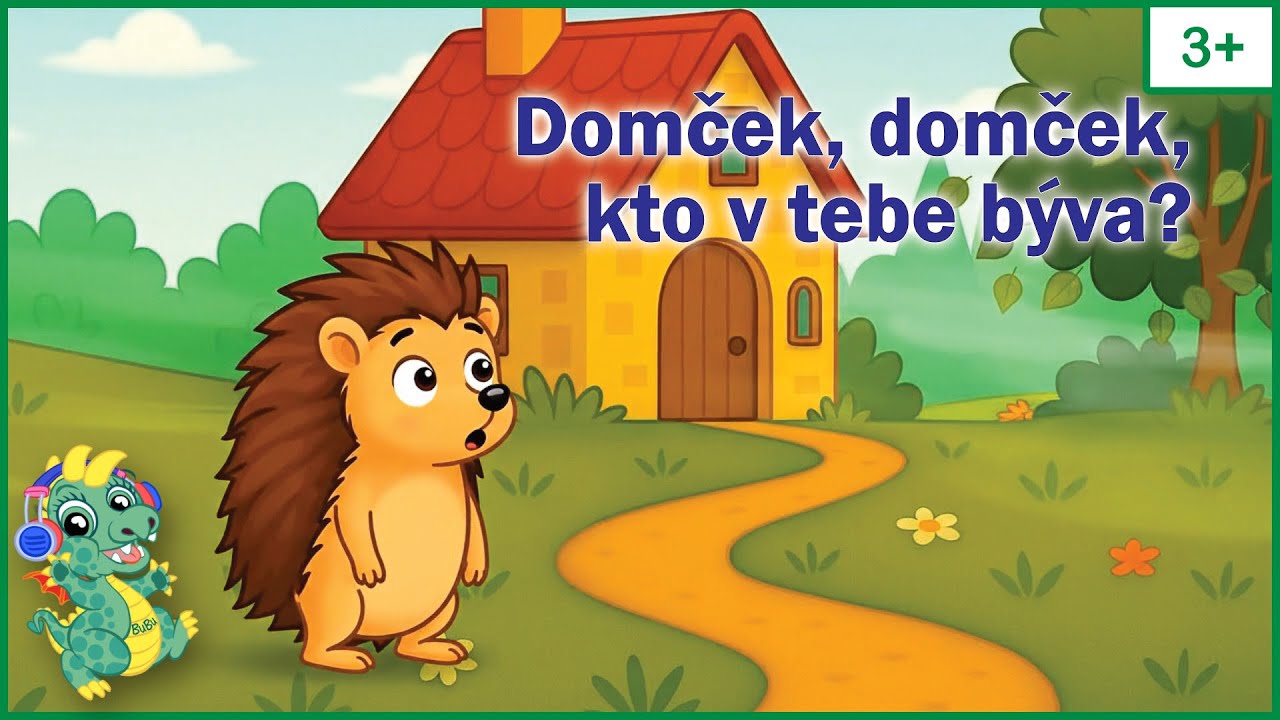 Rozprávka pre deti – Domček, domček, kto v tebe býva? 🏡 | Slovenská audio rozprávka (3+)