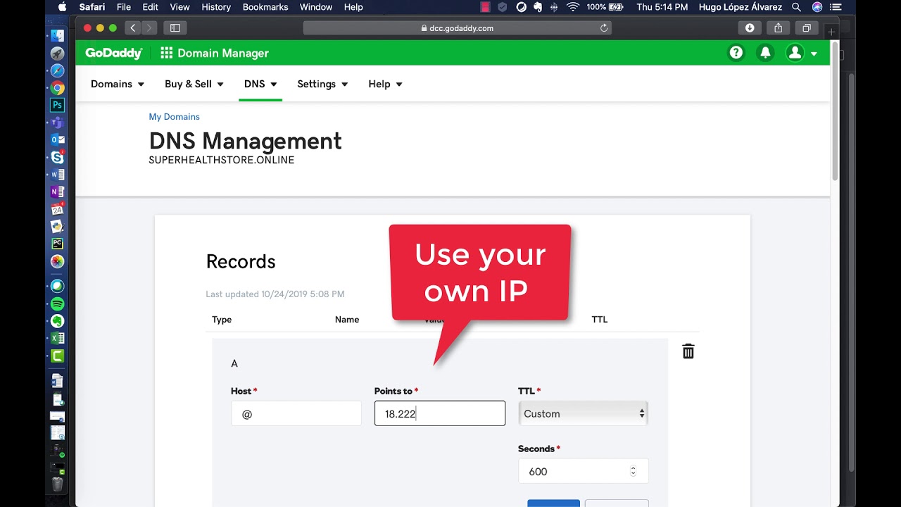 How to connect your domain to your website - YouTube
