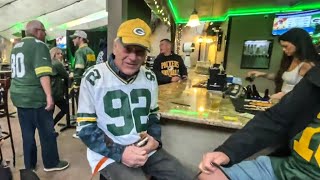 Green Bay fans find friends in Niners country ahead of playoff