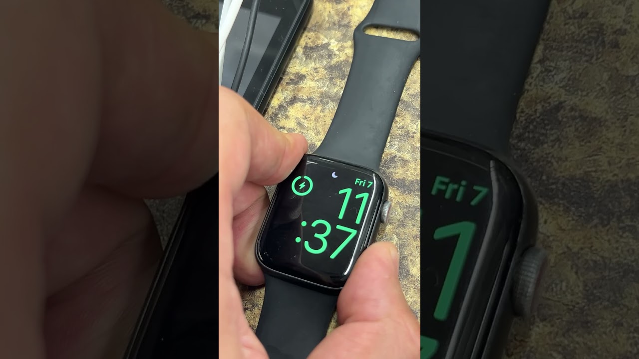 Как сбросить настройки заблокированных Apple Watch. Серия 4, 44 мм.