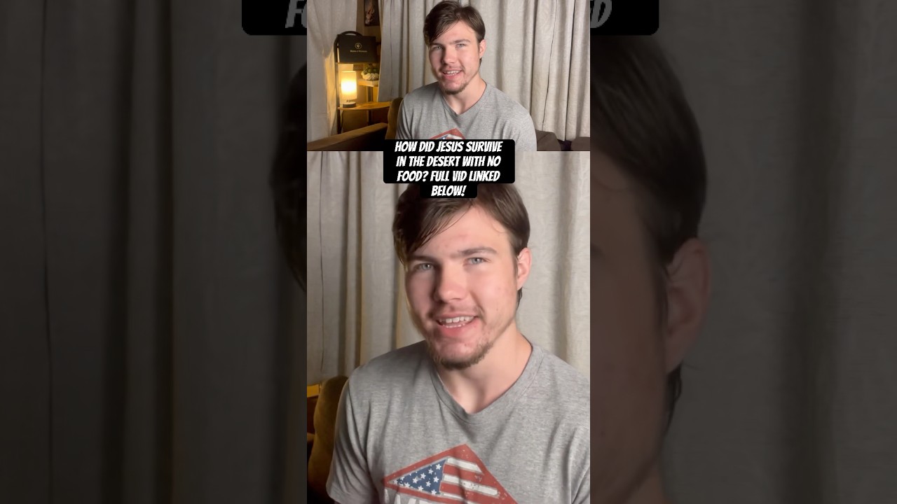 Иисус не ел 40 дней. Полное видео, ссылка ниже, объясняет! 