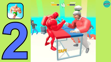 Muscle Rush - Smash Running-Gameplay Walkthrough Part 2(iOS, Android) #actiongames