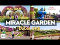 Miracle Garden Dubai! SPECTACULAR Natural Flower Garden - Season 2024 | 4K Walking Tour