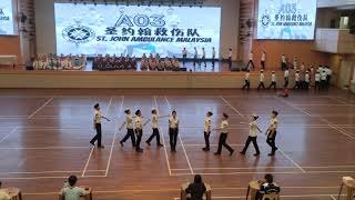 2022年循人中学四大制服步操比赛——圣约翰救伤队