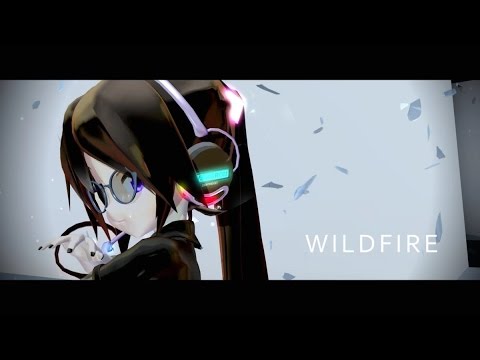 【MMD】黒いあぴミクちゃんで WILDFIRE!!