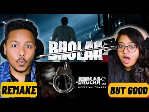 Bholaa Official Teaser | Bholaa In 3D | Ajay Devgn | Tabu | 30th March 2023