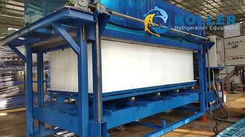 KOLLER 5tons ice block machine testing record dk50 0