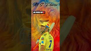 only dhoni fan club #cricket #love