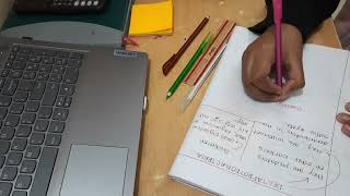 Study Vlog First Video Trial / Making notes / Microbiology student tales/ Beginner screenshot 5