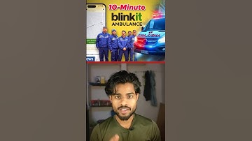 Blinkit has launched their 10 minutes ambulance service in India #shorts