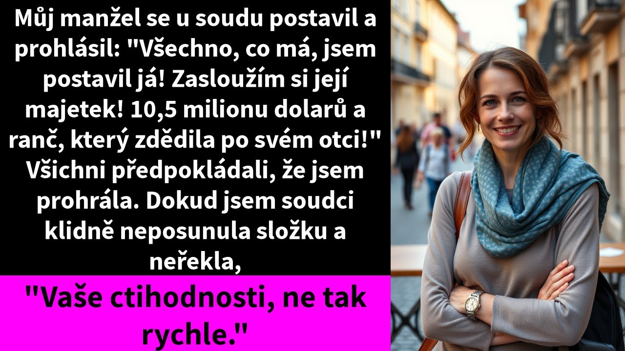 Jedna obyčejná úterní rána. Seděla jsem s kávou a dívala se na výpisy z firemního účtu. Převody, které jsem nikdy nepodepsala. Najednou jsem pochopila, že muž, se kterým jsem strávila patnáct let...