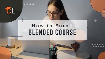 How to Enroll Blended Course in CrowdLearn