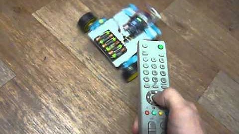 IR Remote Control Robot (code inside)