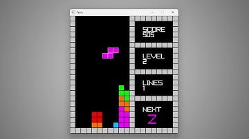 AIV programming course - Technical Demo - Tetris C