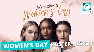 Create a Women's Day Poster with Pixlr E screenshot 1