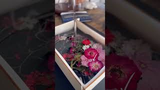 Just a little satisfying resin pour video for you 😊 #resinpour #resinart #sosatisfying