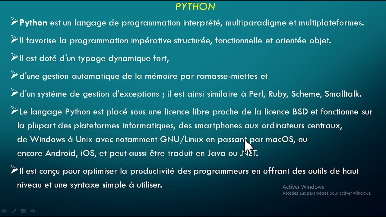 Python et les Paradigmes de Programmation شرح بالعربي
