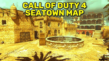 SEATOWN from MODERN WARFARE 3 in CALL OF DUTY 4! (CoD4 Custom Maps)